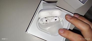 yeni 100 azn: Yeni Simsiz (Bluetooth) Qulaqcıqlar, AIR MUSIC, rəng - Ağ — 9