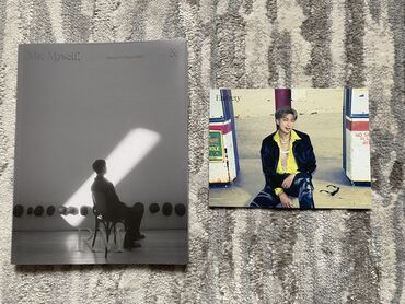 фэнтези книги: Me,myself RM (BTS) Имеется только сам альбом и фотокарта Брала в