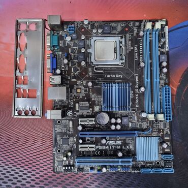 корпус системный: Материнская плата, Asus, LGA775, Для ПК