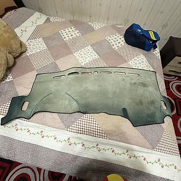 разрешения на тонировку: Алькантара Накидка на панель Kia, цвет - Зеленый, Б/у, Самовывоз — 3