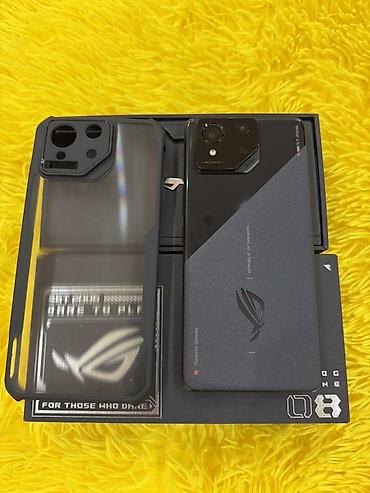 android auto: Asus ROG Phone 8, Б/у, 256 ГБ, цвет - Черный — 1