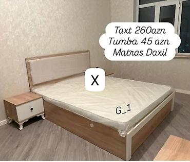 tumbo: Mebel dəsti – taxt və tumbalar - Taxt: 260 AZN - Tumba: 45 AZN (hər — 1