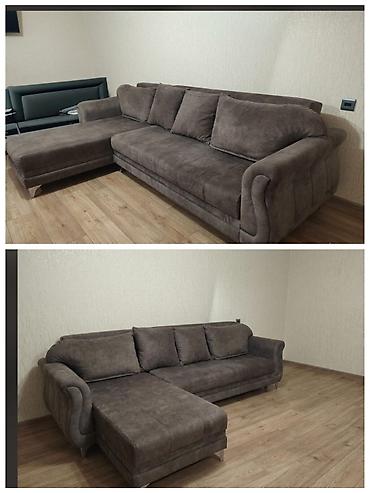 Divan satilir. 370azn Acilir baza var. Olcu 2.90 x 190. Unvan