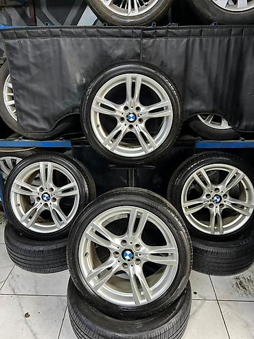 Колеса в сборе 225 / 45 / R 18, Всесезонная, Б/у, Комплект, Легковые, Литые, отверстий - 5