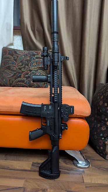 миша: Продам орбизный автомат HK-416. Есть два магазина, два прицела — 1