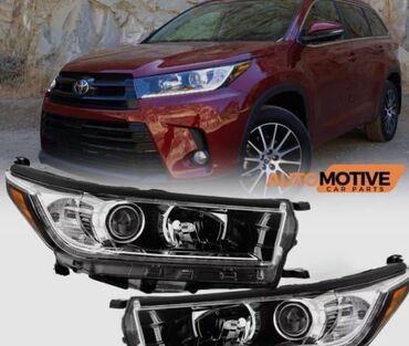 Передние фары: Передняя левая фара Toyota 2018 г., Б/у, США