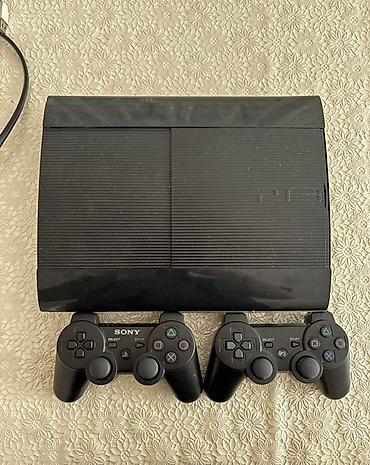 Video oyunlar və konsollar: PlayStation 3 (PS3) Super Slim oyun konsolu Xüsusiyyətlər: - Rəng — 3