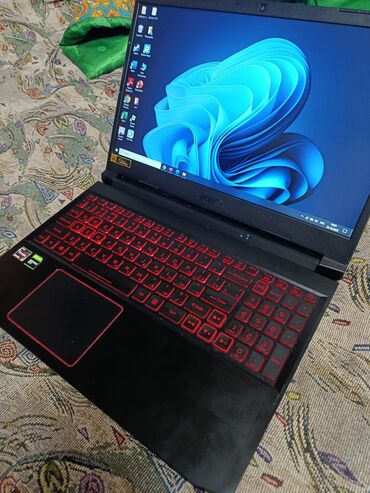 нодбук игравой: Ноутбук, Acer, 16 ГБ ОЭТ, AMD Ryzen 5, 15.6 ", Оюндар үчүн, эс тутум HDD + SSD