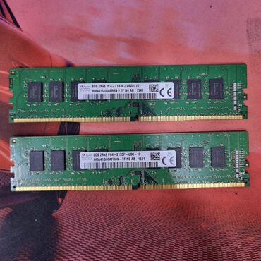 Оперативная память (RAM): Оперативная память, Новый, Hynix, 8 ГБ, DDR4, 2133 МГц, Для ПК