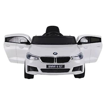 cvjetne sandale: BMW 6 GT – beli, licencirani auto na akumulator za decu (JJ2164-W-230) — 10