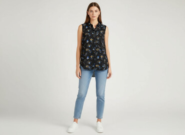 bluza c a: Sinsay, Жіноча блуза, розмір S