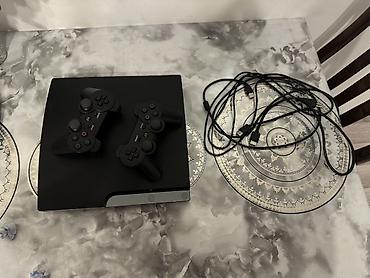playstation dört: Sony PlayStation 3 Slim (model CECH-2508B) Komplekt: - PS3 Slim — 1