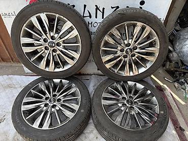 23545: Колесный комплект: летние шины Kumho на литых дисках Kia — 1