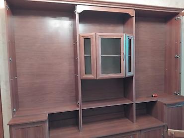 ucuz qorka: Klassik üslubda iri ölçülü qonaq otağı divar-modulu - Material: ağac — 2