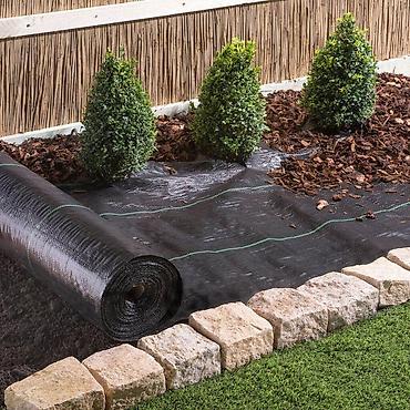 Другие товары для дома и сада: Агроткань застилочная от сорняков Агроткань — цельнотканевый плотный — 11