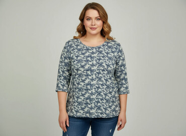 bluzy z atomówkami: Women`s shirt, size 3XL