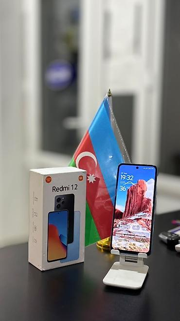 redmi original adapter: Redmi 12, 256 GB, rəng - Mavi, Barmaq izi — 1