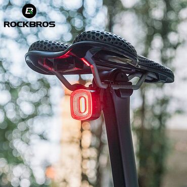 Велосипеды: Задние велосипедные фонари ROCKBROS Более 20 видов Полный ассортимент