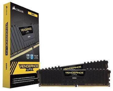 4gb ddr4: Оперативдик эс-тутум, Жаңы, Corsair, 16 ГБ, DDR4, 3200 МГц, ПК үчүн