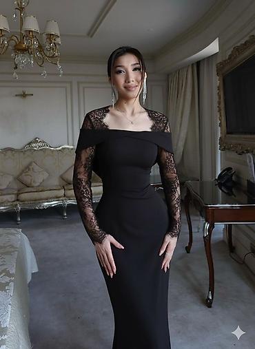 gupurlu donlar: Məhsul: Zərif uzun gecə/libas - Model: bədənə oturan, maxi uzunluq - — 1
