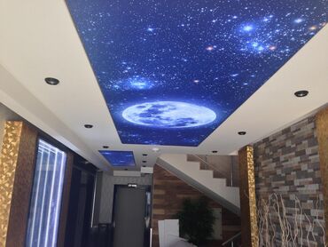 Натяжной потолок: Натяжной потолок 3D потолки, Глянцевое, Матовое Бесплатный замер, Гарантия, Бесплатная консультация — 21