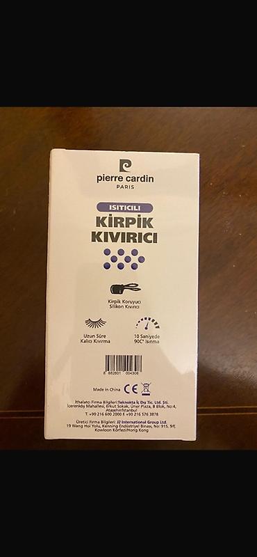 yonca sep: Pierre Cardin Paris – İsiticili kiprik bükən (Kirpik Kıvırıcı) Bakida — 2
