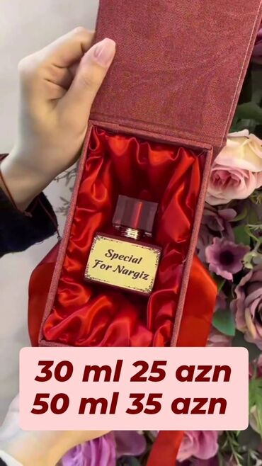 Ətriyyat: 14 Fevrala özəl olaraq💫 30 ml ətir+hediyyəlik qablaşma+lazer