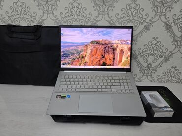 ноутбук rtx 4060: Ноутбук, Asus, 16 ГБ ОЭТ, AMD Ryzen 7, 15.6 ", Колдонулган, Оюндар үчүн, эс тутум SSD