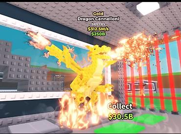 Roblox: Steal a Brianot Gold dragon canolli lalafo.az -da Roblox: Steal a Brianot Gold dragon canolli