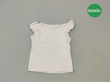 Koszulki: Koszula, 9-12 m, wzrost - 80 cm., stan - Dobry, wzór - Jednolity kolor, kolor - Biały