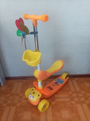 Samokatlar: Scooter 🌀 Açılıb yığılır 🌀 Oturub sürmək olur 🌀 işıqlı 🌀 səbəti ve -da lalafo.az — 7 Samokatlar: Scooter 🌀 Açılıb yığılır 🌀 Oturub sürmək olur 🌀 işıqlı 🌀 səbəti ve — 7