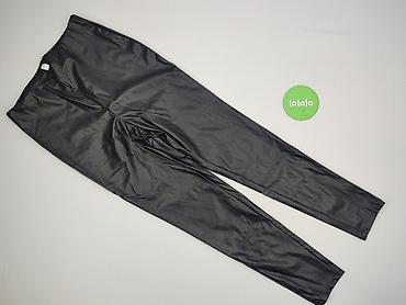 leginsy c: H&M Basic, Legginsy Ze skóry ekologicznej damskie, rozmiar M — 2