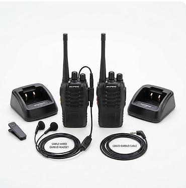 советская радиотехника: Рации Baofeng BF-888S — комплект портативных радиостанций UHF для — 2