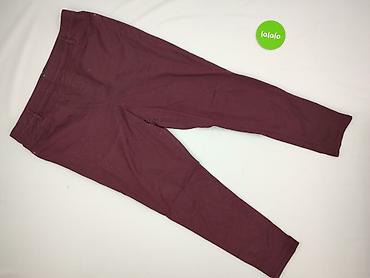 czerwone rurki: F&F, Spodnie materiałowe damskie, rozmiar 2XL — 2