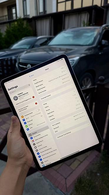 i̇pad: Apple iPad Pro 11" (4‑е поколение, 2022) Wi‑Fi, 256 ГБ, цвет Silver. В — 1