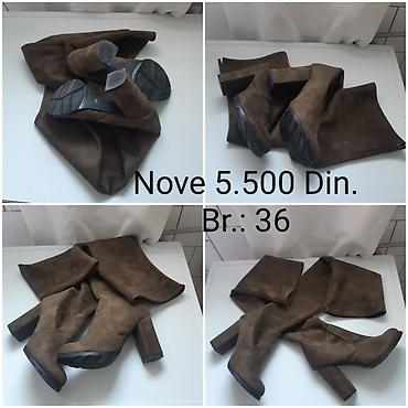 ccc ugg cizme: Ženske čizme iznad kolena - Materijal: kvalitetan eko velur - Boja — 6