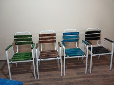 Bağ, çöl masa və oturacaq dəstləri: Yeni, Dördbucaq masa, 4 stul, Açılmayan, Stullar ilə, Taxta, Azərbaycan — 9