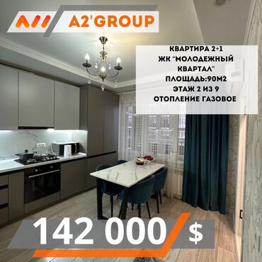 Рестораны, кафе: 3 комнаты, 90 м², Элитка, 2 этаж, Евроремонт