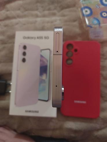 Samsung: Samsung Galaxy A55, 128 GB, bоја - Ljubičasta, Otisak prsta — 7