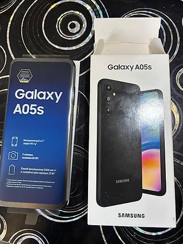 pult samsung: Samsung Galaxy A05s, 128 GB, rəng - Qara, Sənədlərlə — 1