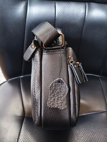 реставрация кожаных изделий: Барсетка, Материал: Натуральная кожа, Новый