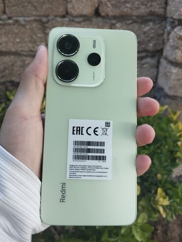 ps4 2 tb: Xiaomi Redmi Note 14, 256 GB, rəng - Yaşıl, 
 Barmaq izi, İki sim kartlı, Sənədlərlə