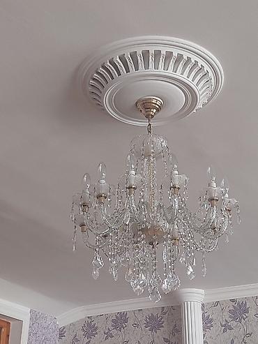 sam agaci: Çılçıraq, 10 və daha çox lampa, Xrustal — 1