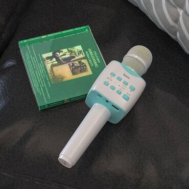 Вокальные микрофоны: Беспроводной караоке-микрофон Hoco BK5 Big Horn - Формат: микрофон с — 11