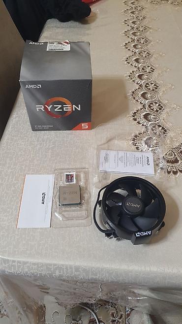 Kompüter ehtiyyat hissələri: Prosessor AMD Ryzen 5 3600, 3-4 GHz, 6 nüvə, İşlənmiş — 1