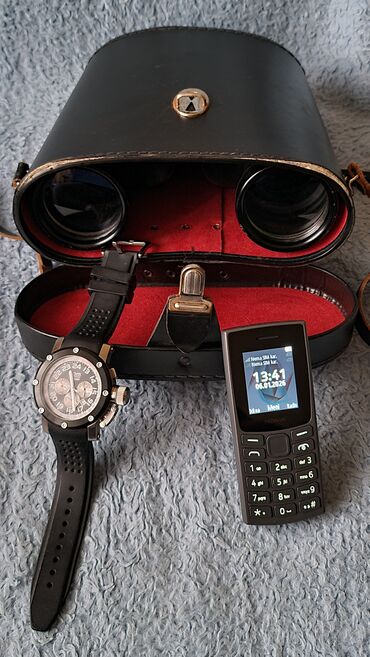 Dvogledi i teleskopi: Daljinogled 10x50 sa kožnom futrolom - Optika: 10x uvećanje, prečnik — 6