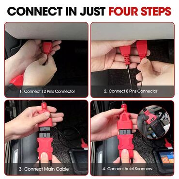 Alati za automobile: OBD2 kabel za FIAT / ALFA 12+8 Bypass adapter Chrysler OBD2 kabel za — 7