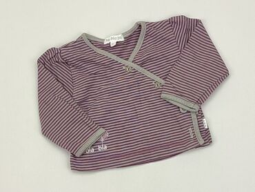 bluzki fioletowe: Bluza, 0-3 m, stan - Bardzo dobry