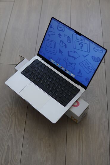 13 про цена бишкек: Ноутбук, Apple, 16 ГБ ОЗУ, Apple M1 Pro, 14 ", Б/у, Для работы, учебы, память NVMe SSD