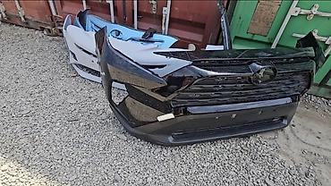 lc prado: Бампер Toyota, Б/у, Оригинал — 3